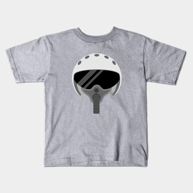 Fight Pilot (Military / Jet ) Kids T-Shirt by Jetmike